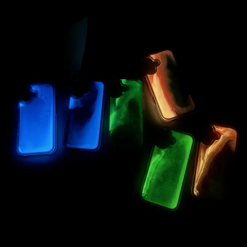 Luminous Quicksand Glitter Phone Case