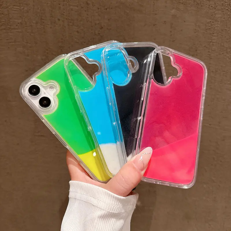 Luminous Quicksand Glitter Phone Case