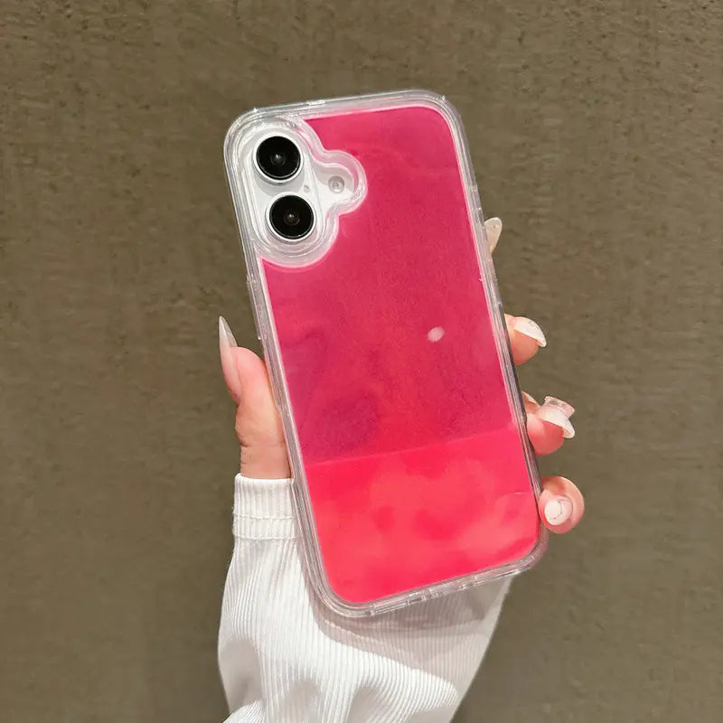 Luminous Quicksand Glitter Phone Case