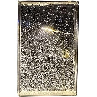 Christmas Snowfall Night Lamp DIY Kit – Handmade Snow Scene Street Lamp