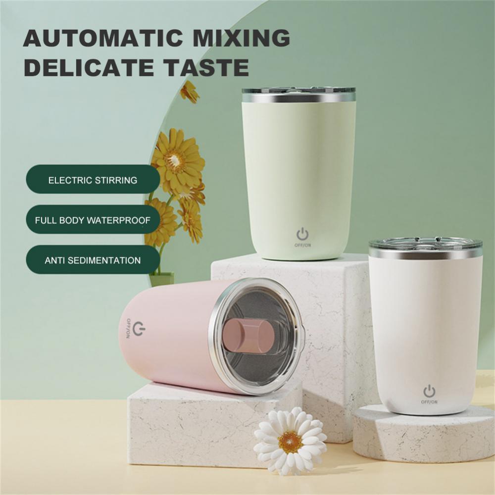 Self-Stirring Magnetic Mug - 350ml Electric Mixing Cup