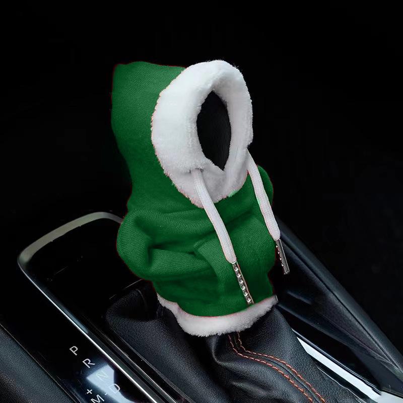 Christmas Hoodie Car Gear Shift Cover | Festive Gear Knob Decoration