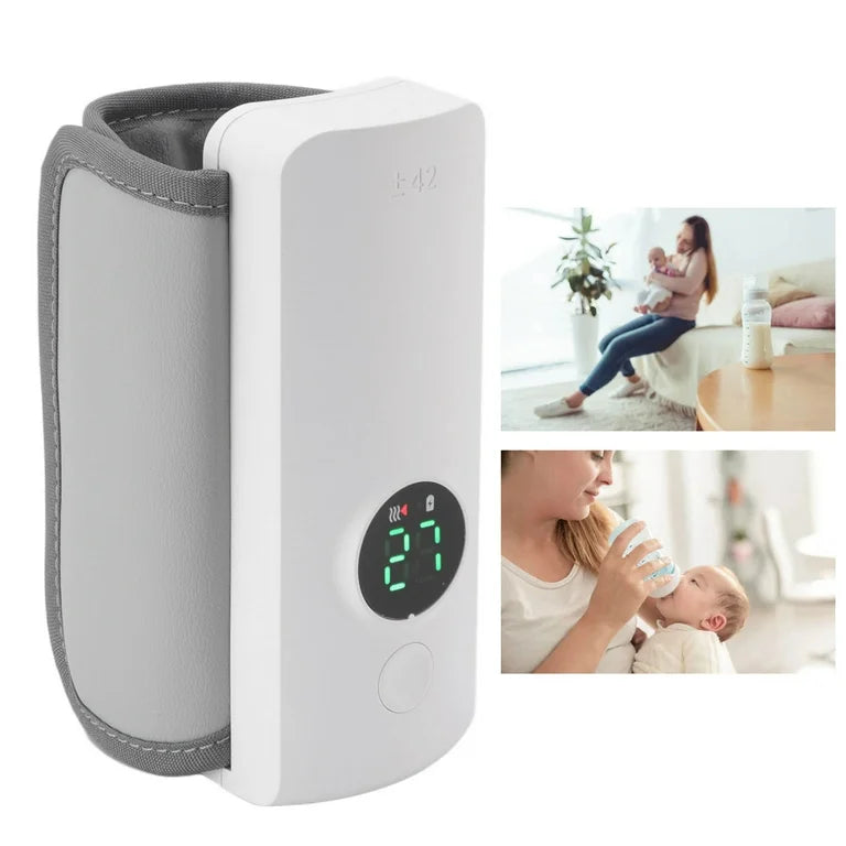 Portable Wireless USB Baby Bottle Warmer | Constant Temperature Milk Insulation Sleeve