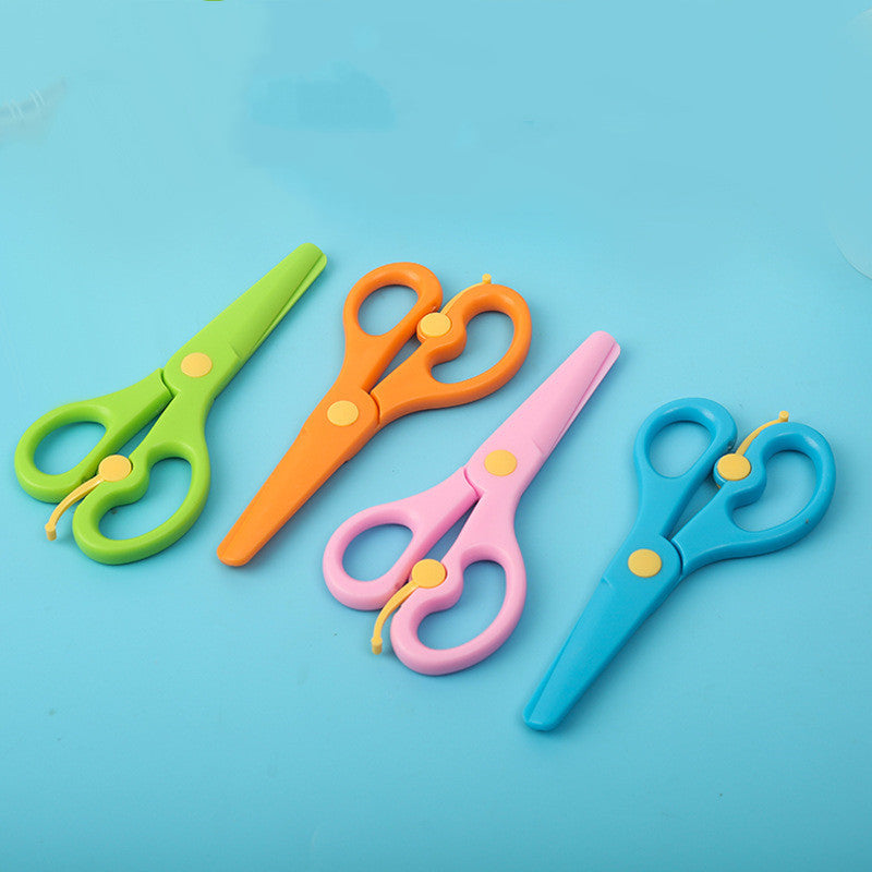 Children's Safety Scissors - Colorful DIY Scissors for Students - Optimistopia