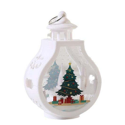 Christmas Candle Lamp – Festive Decorative Ornament