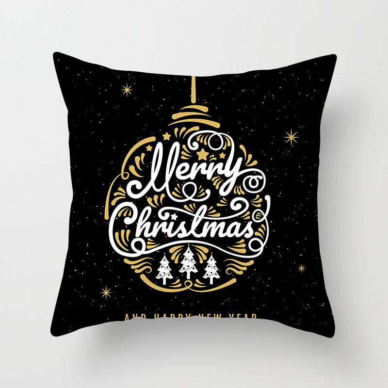 Christmas Words Christmas Pillow Cover