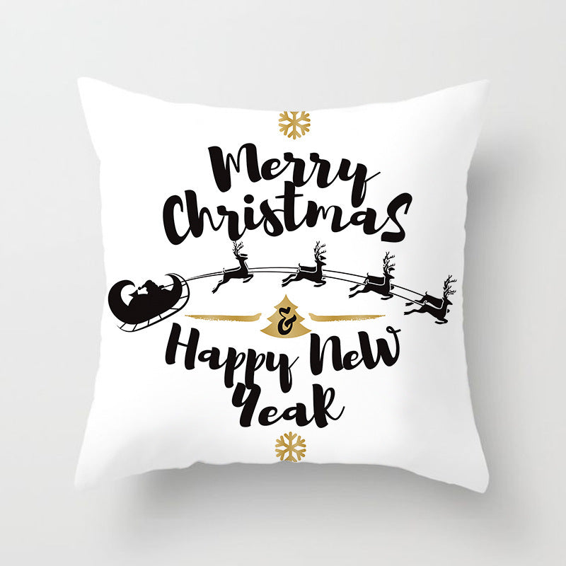 Christmas Words Christmas Pillow Cover