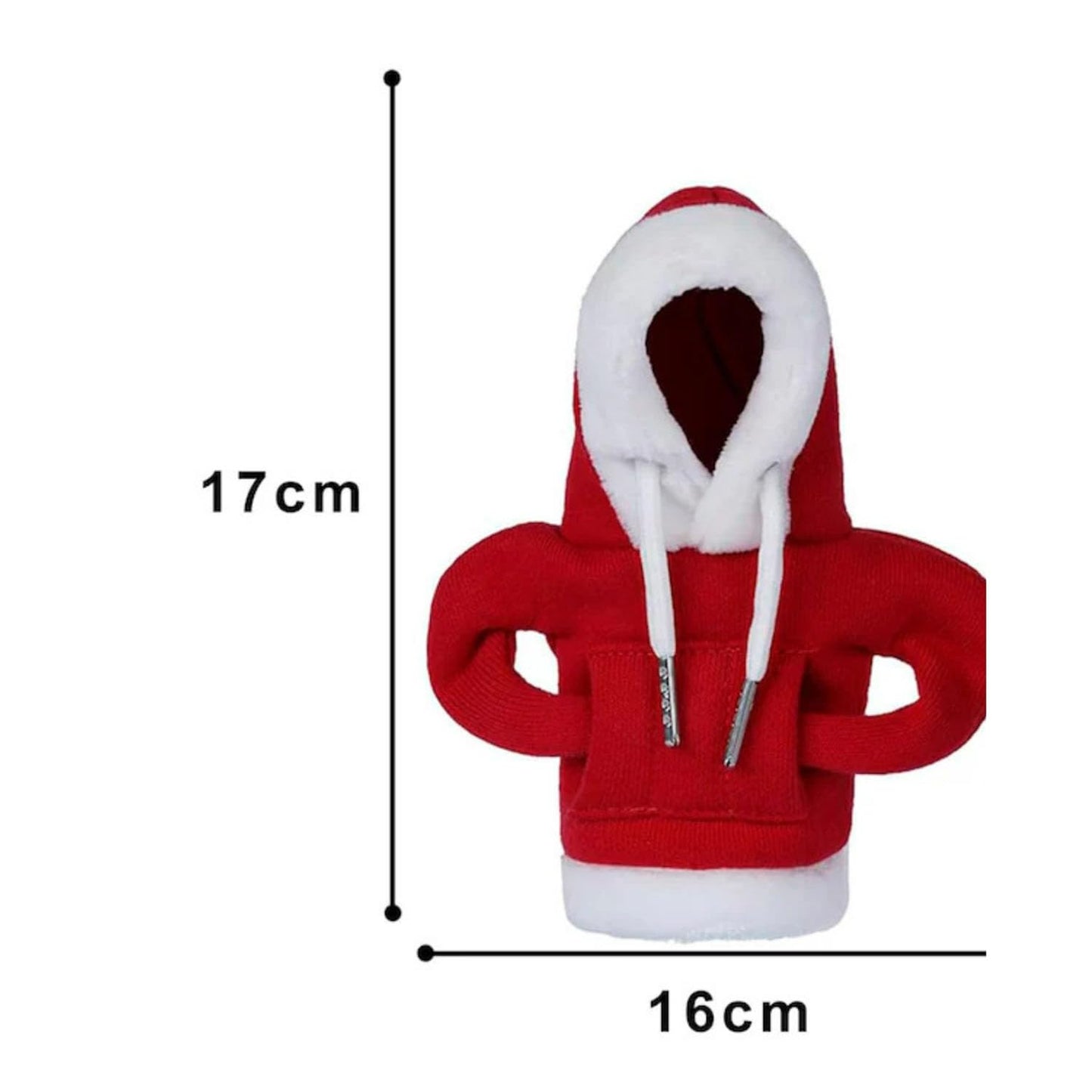 Christmas Hoodie Car Gear Shift Cover | Festive Gear Knob Decoration