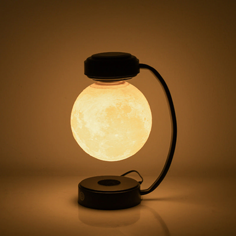 3D Moon Levitating Lamp - Modern Magnetic Floating Rotating Lamp