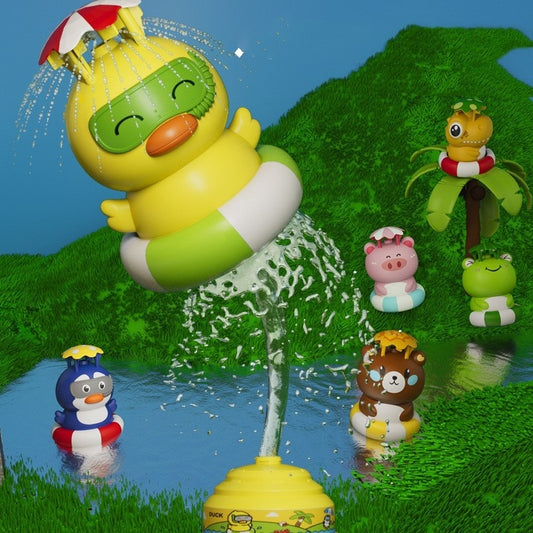Children's Rotating Water Toys Outdoor