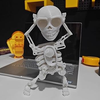 3D Mini Skull Model – Customized Funny Style Decompression Toy