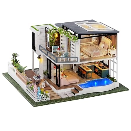 3D Three-Dimensional Handmade DIY Cottage Model