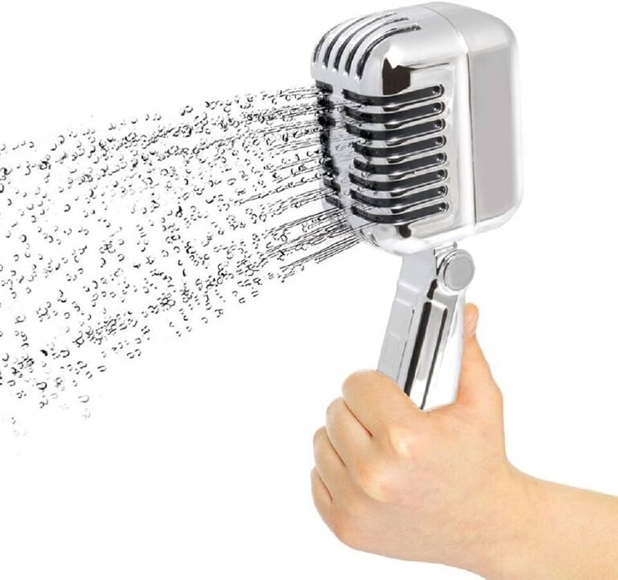 Microphone Shape Shower Head