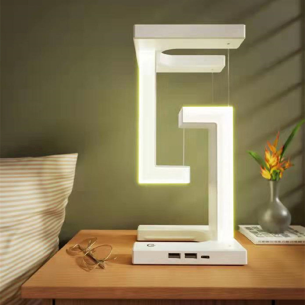 Anti Gravity Wireless Charging Table Lamp - Optimistopia