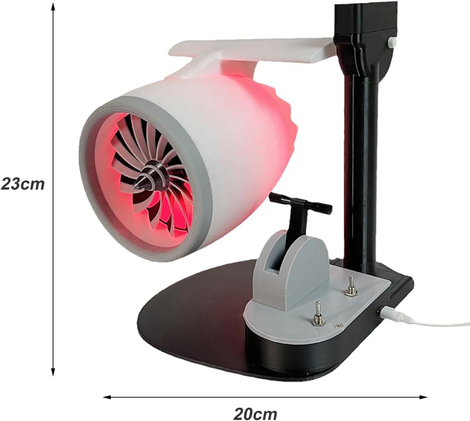 Creative Jet Fan Engine Model - Optimistopia