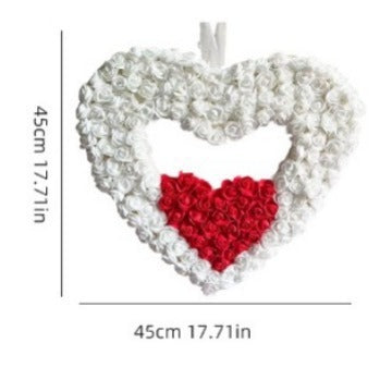 Valentine's Day Double Love Garland Holiday Atmosphere Dress Up Ornaments