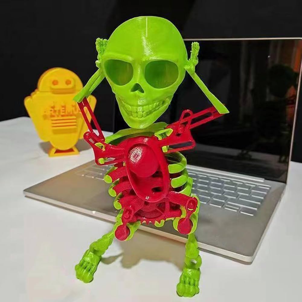 3D Mini Skull Model – Customized Funny Style Decompression Toy