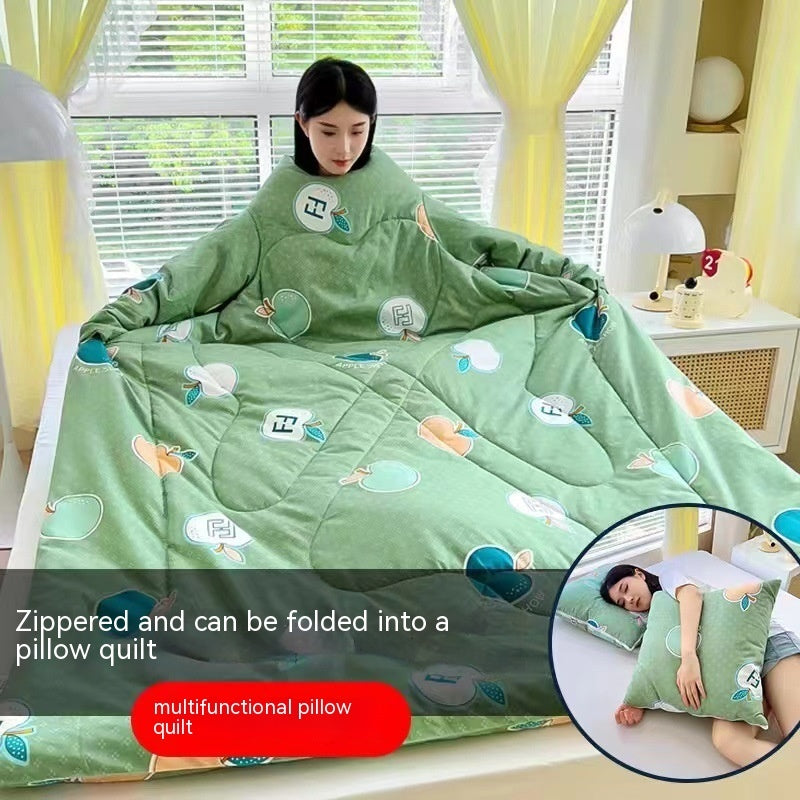 Multi-functional Lazy Quilt Student Dormitory Can Wear Sleeved Quilt