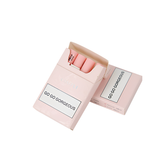 Cigarette tube lipstick set