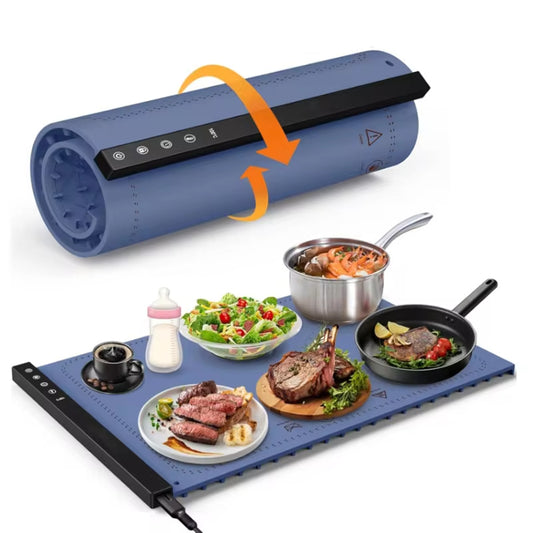 Kitchen Gadget Electric Warming Tray Hot-sale Graphene Vegetable Heating Hot Cutting Board Household Multi-functional Thermal Insulation - Optimistopia