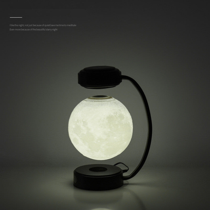 3D Moon Levitating Lamp - Modern Magnetic Floating Rotating Lamp