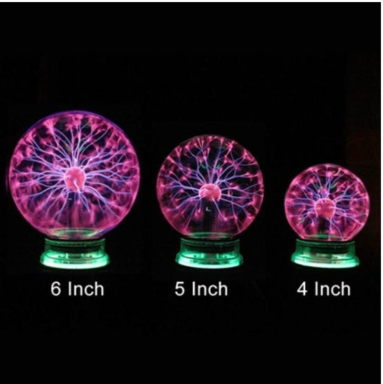 Plasma Lightning Ball – Electrostatic Induction Magic Light with Music