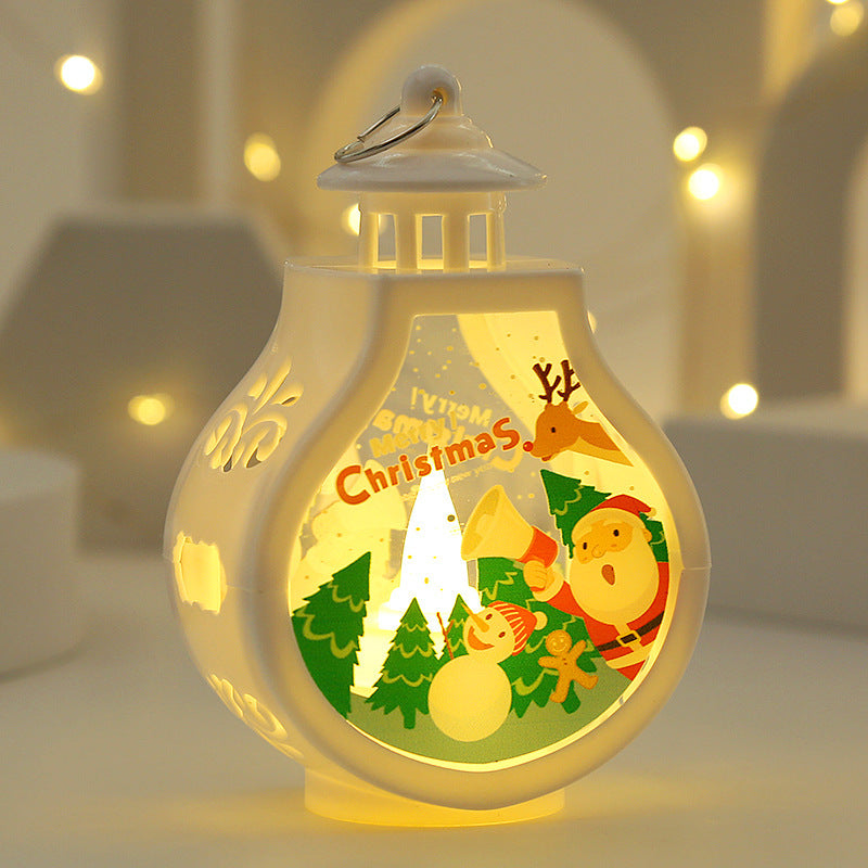 Christmas Candle Lamp – Festive Decorative Ornament