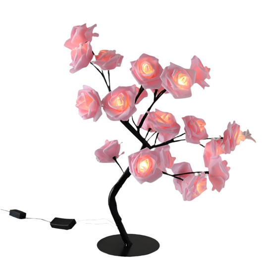 LED Tree Lamp Rose Small Tree Lamp Modeling Lamp Table Lamp