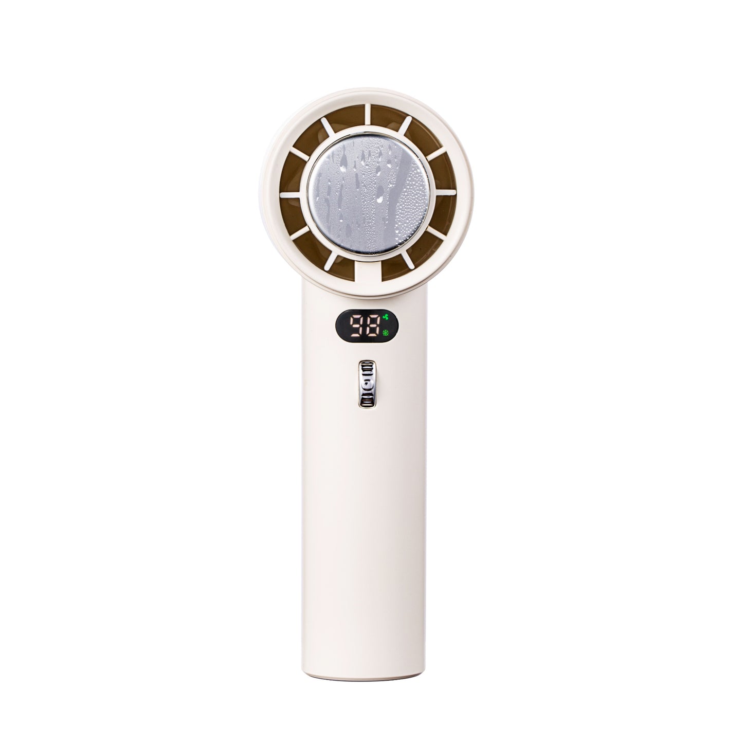 Portable Handheld Turbo Fan Cooling Semiconductor Refrigeration 3000mAh Battery Wind Speeds Adjustable Mini Personal Fan - Optimistopia