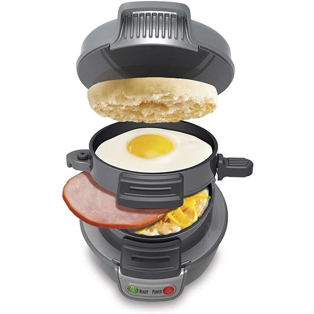 Household Breakfast Machine Hamburg Sandwich Maker With Egg Cooker - Optimistopia