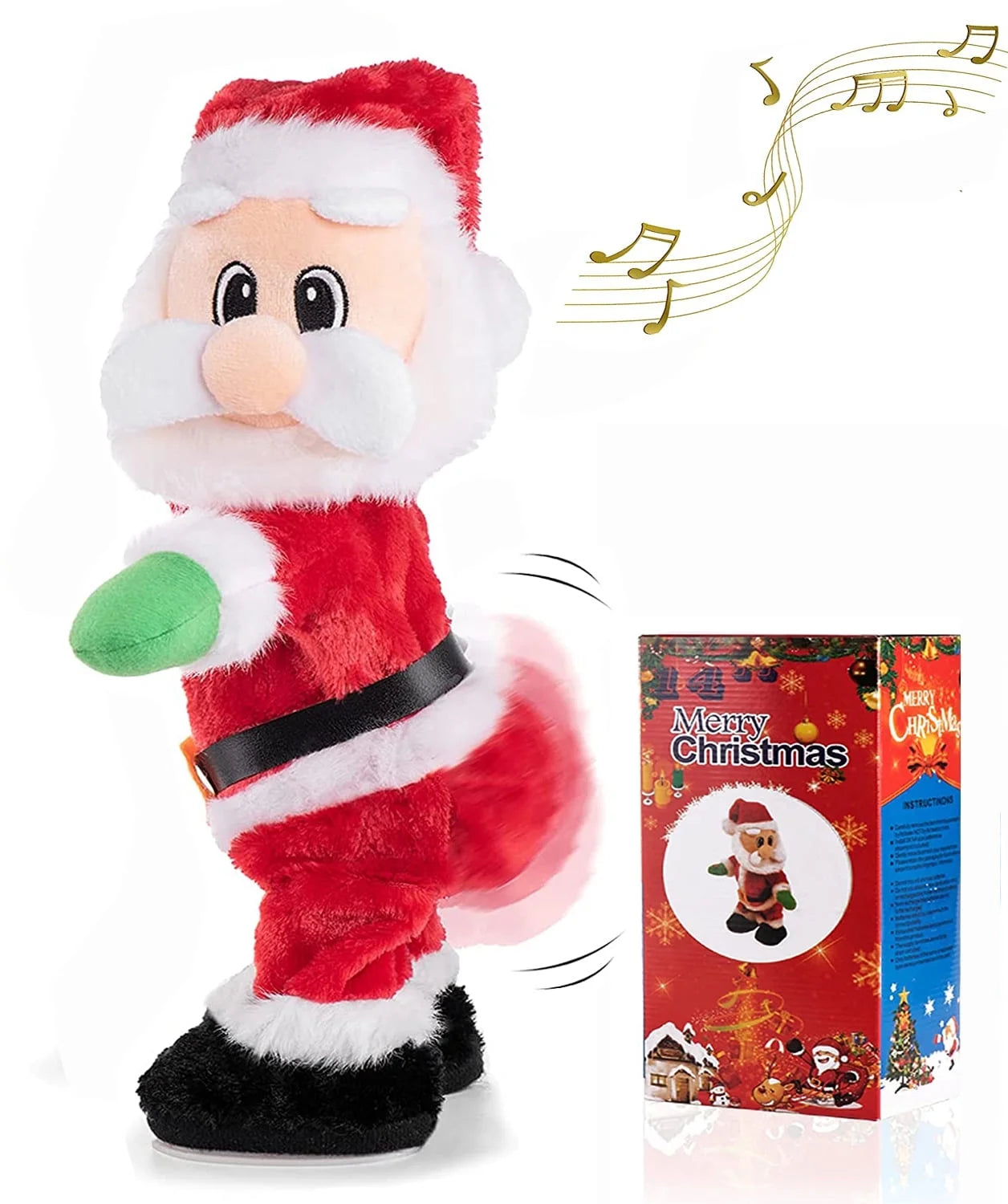 Electric Dancing Santa Claus Doll | Musical Christmas Decoration Toy