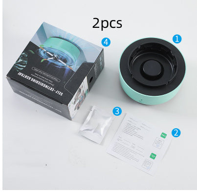 Smoke Removal Air Purification Ashtray Anion Purification Practical Automatic Purifier Ashtray Portable Gadgets For Car Ashtray - Optimistopia