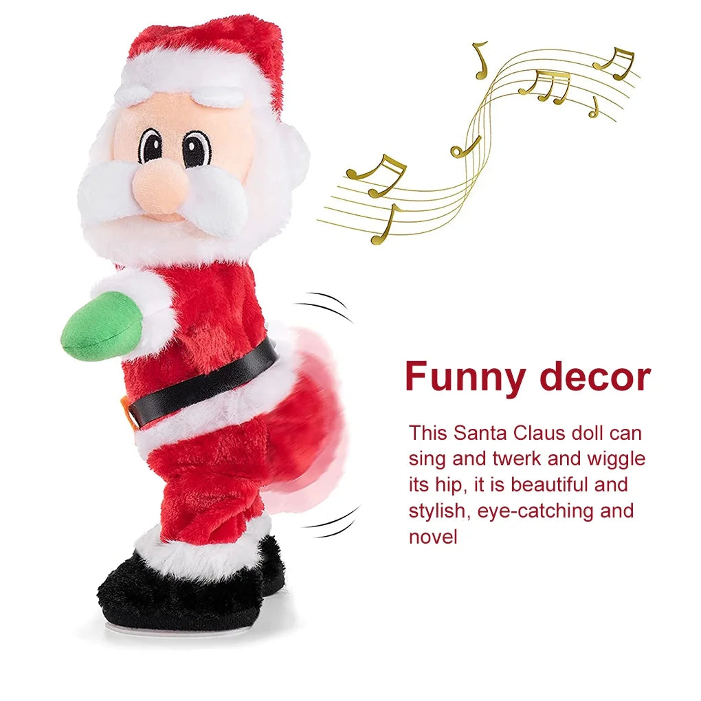 Electric Dancing Santa Claus Doll | Musical Christmas Decoration Toy