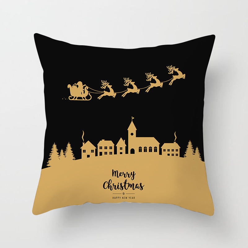 Christmas Words Christmas Pillow Cover