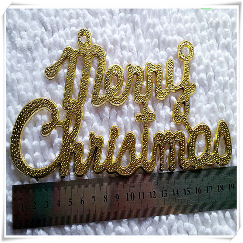 Christmas Decoration Gift 40cm Letter Pendant