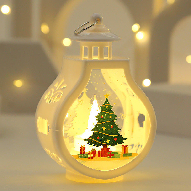 Christmas Candle Lamp – Festive Decorative Ornament