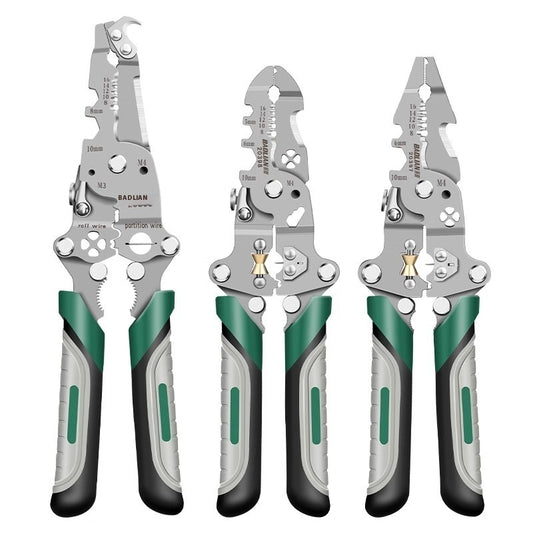 Foldable Wire Stripper Multifunctional Pulley Design