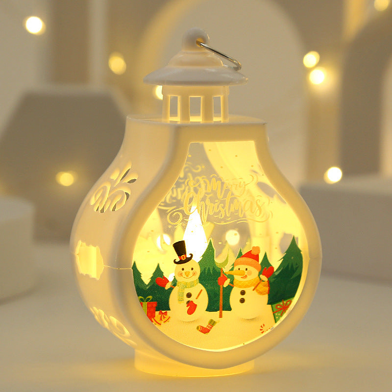 Christmas Candle Lamp – Festive Decorative Ornament