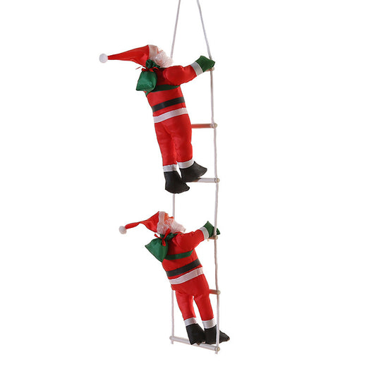 Christmas Ornaments Santa Claus Ladder