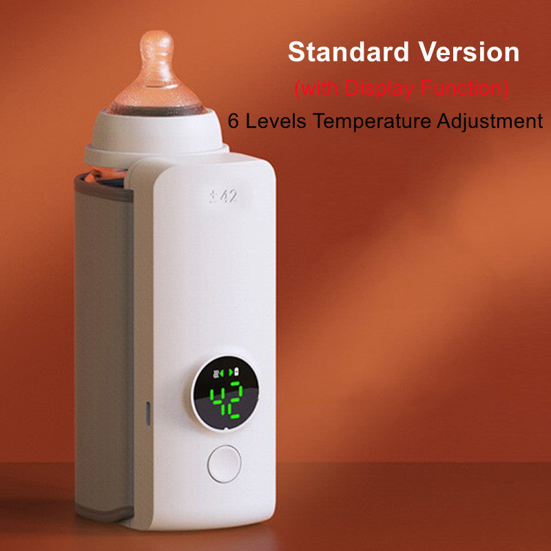 Portable Wireless USB Baby Bottle Warmer | Constant Temperature Milk Insulation Sleeve