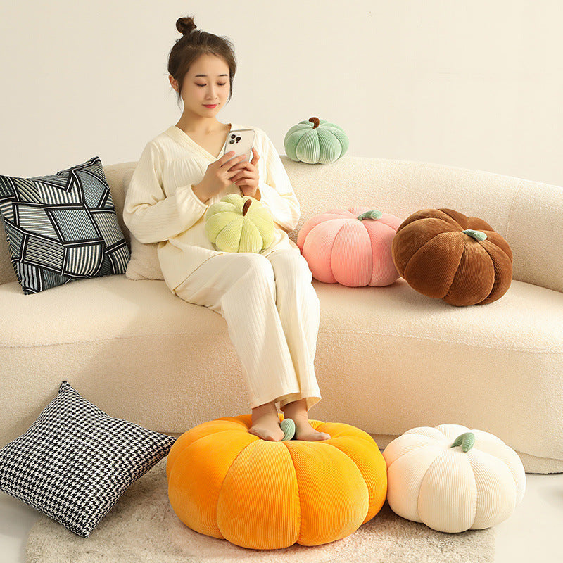 Small Pumpkin Pillow – Cute Sofa Cushion for Cozy Comfort