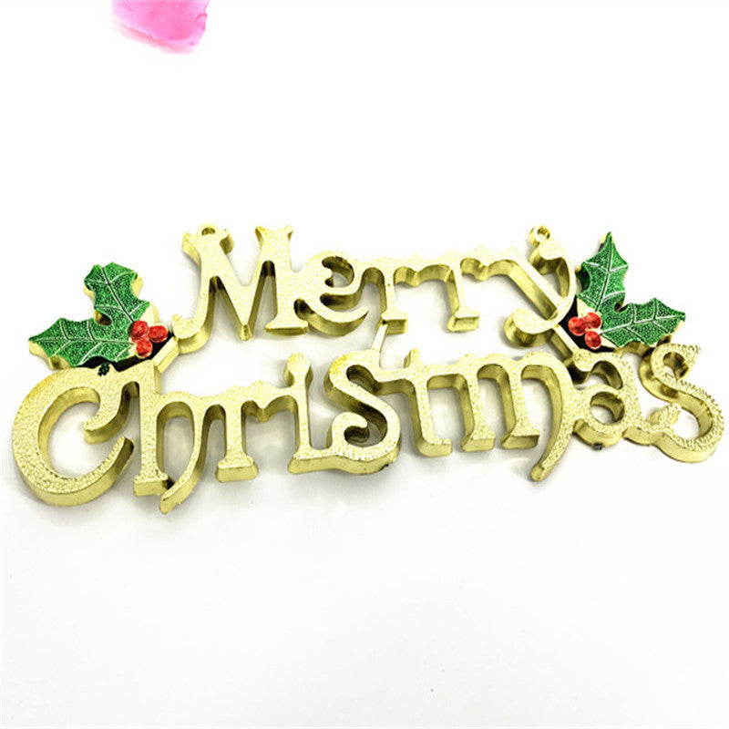 Christmas Decoration Gift 40cm Letter Pendant