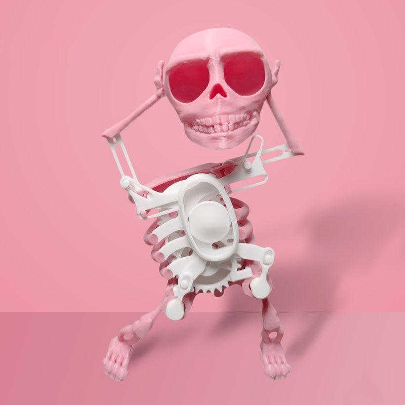 3D Mini Skull Model – Customized Funny Style Decompression Toy