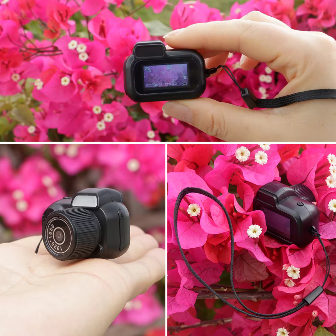 Retro Mini HD Camera with Screen