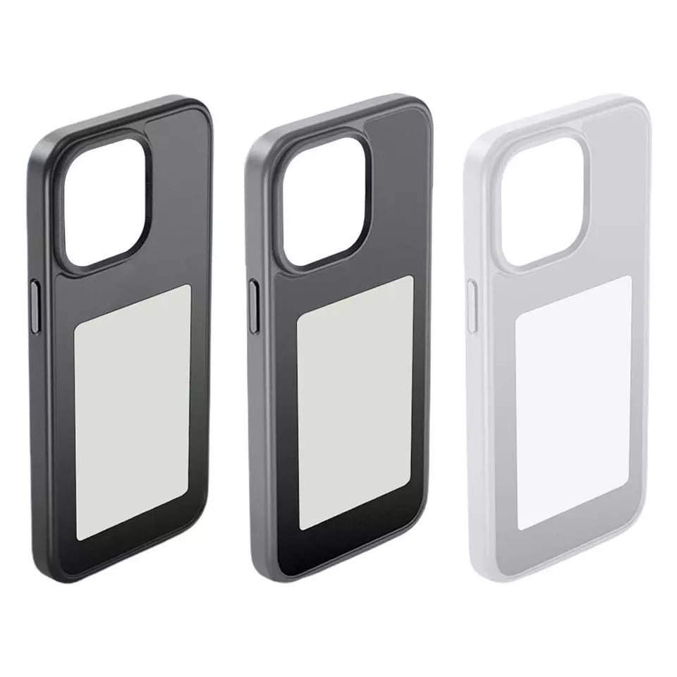 E-ink Screen Projection Phone Case - Battery-Free Design for iPhone - Optimistopia